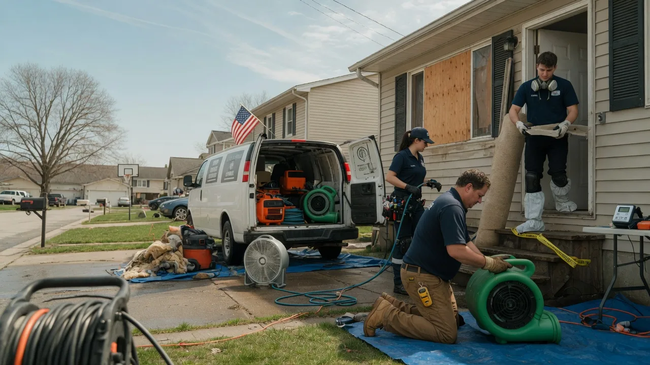Water Damage Restoration in Gilberton, PA near me